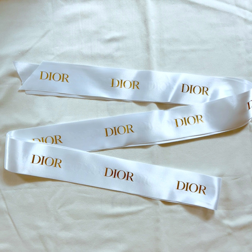 Dior wrapping ribbon